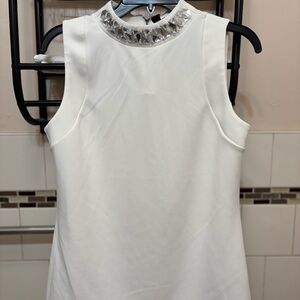 Worthington Ivory top with Metallic Accents